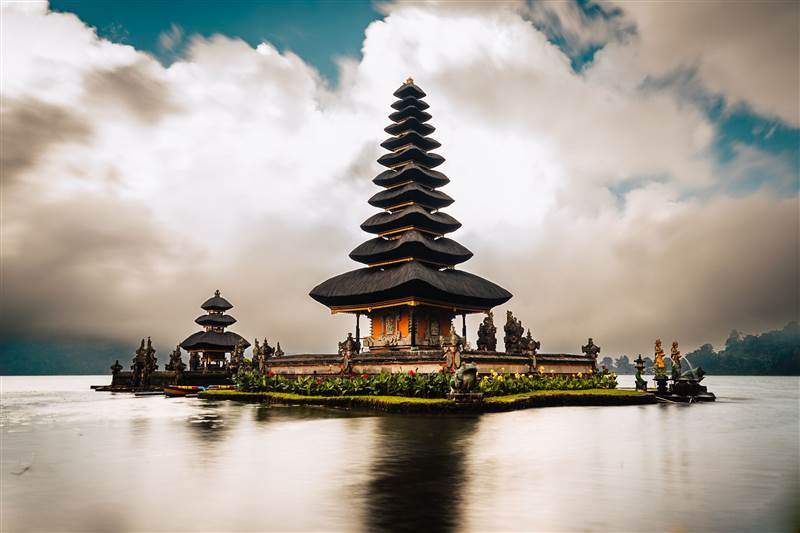 Ulun Danu Beratan temple in Bali
