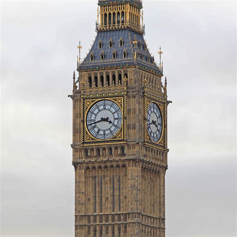 Big Ben clock tower in London